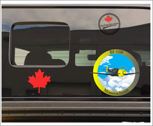 'Bf-109 Messerschmitt Yellow Nose Full Colour' Premium Vinyl Decal