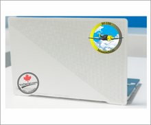 'Bf-109 Messerschmitt Yellow Nose Full Colour' Premium Vinyl Decal