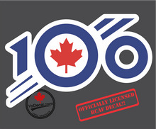 'RCAF 100th Anniversary Official Logo Premium Vinyl Decal