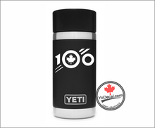 'RCAF 100th Anniversary Official Logo MONOCHROME Premium Vinyl Decal