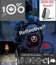 'RCAF 100th Anniversary Official Logo MONOCHROME Premium Vinyl Decal