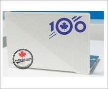 'RCAF 100th Anniversary Official Logo MONOCHROME Premium Vinyl Decal