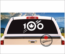 'RCAF 100th Anniversary Official Logo MONOCHROME Premium Vinyl Decal