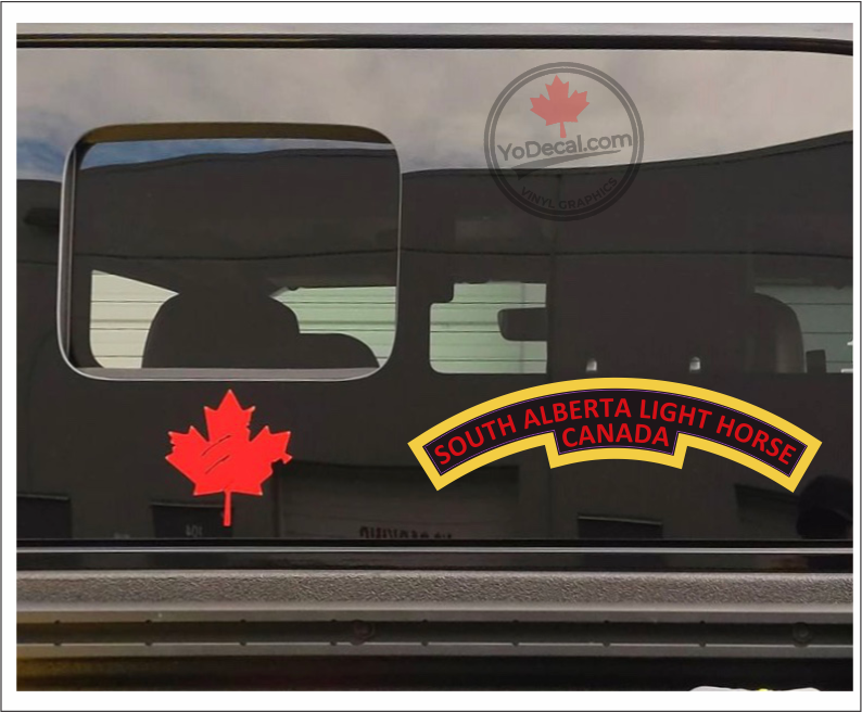 Aufkleber "I Support Alberta Oil" – 4x5 Zoll, Laminiertes Vinyl, Canada
