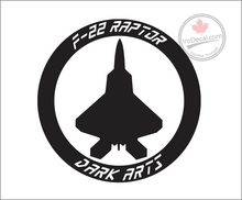 'F-22 Raptor - Dark Arts' Premium Vinyl Decal