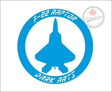 'F-22 Raptor - Dark Arts' Premium Vinyl Decal