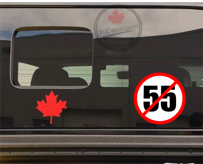 Top Gun Maverick I Can't Drive 55' Premium Vinyl Decal / Sticker –
