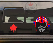 'Top Gun Goose Helmet' Premium Vinyl Decal / Sticker