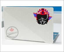 'Top Gun Goose Helmet' Premium Vinyl Decal / Sticker