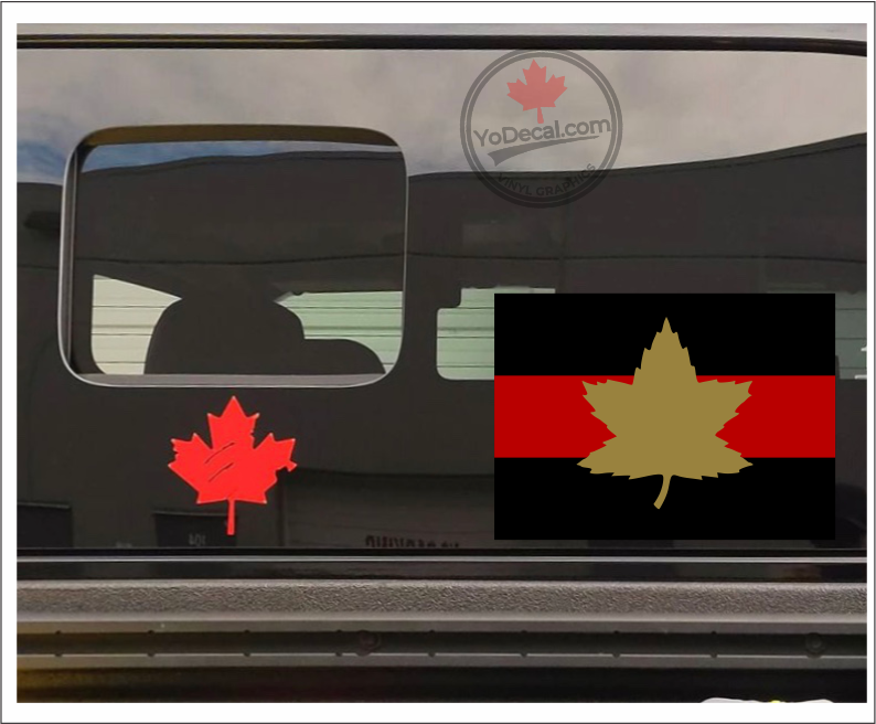 '1st Canadian Armoured Brigade Formation WWII' Premium Vinyl Decal / S