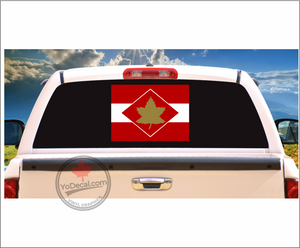 '1st Canadian Corp Formation WWII' Premium Vinyl Decal / Sticker