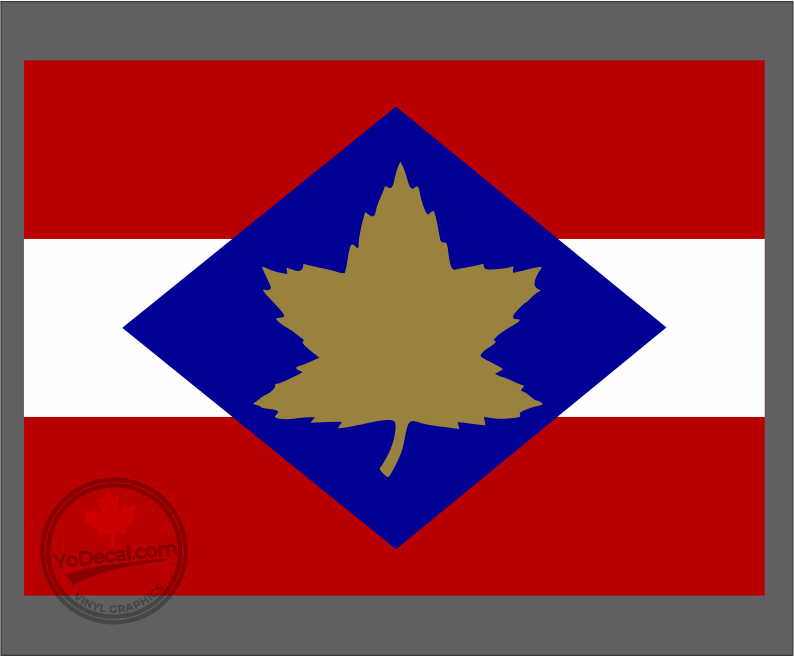 '2nd Canadian Corp Formation WWII' Premium Vinyl Decal / Sticker