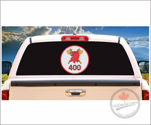 'RCAF 400 Squadron Tomahawk Patch' Premium Vinyl Decal Sticker