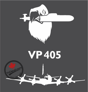 'Eagle & Akula VP 405 Sqn with CP-140 Aurora' Premium Vinyl Decal Sticker