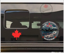 'RCAF 431 Iroquois Sqn WWII SE Lancaster Warriors of the Air' Premium Vinyl Decal Sticker