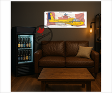 Air Cadets PERSONALIZED Schweizer Glider Side Profile Art Canvas