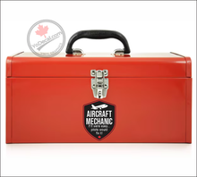 'Aircraft Mechanic - If it were easy... pilots would fix it!' Vinyl Decal Sticker