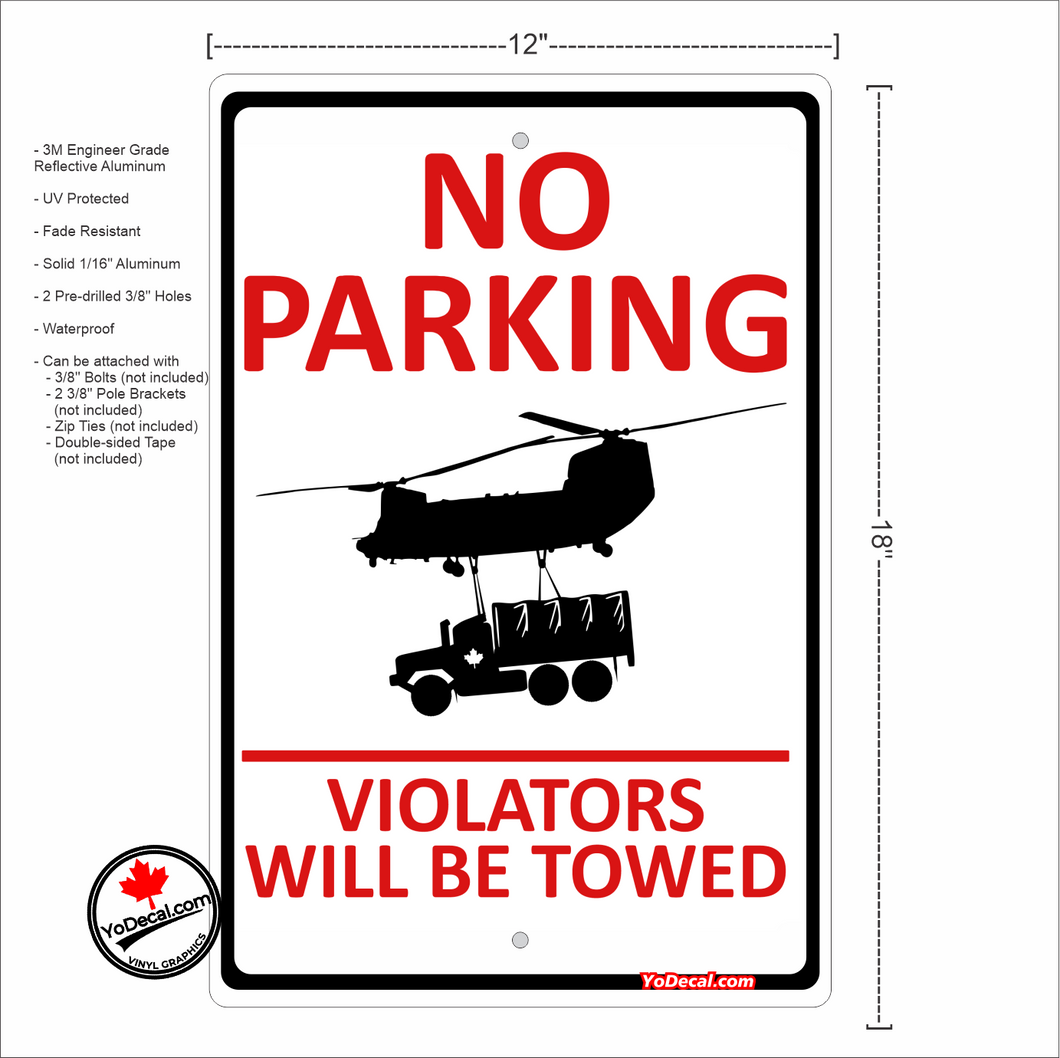 Army Aviation No Parking 12