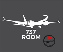'737 Room' Premium Vinyl Decal
