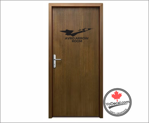 'Avro Arrow Room' Premium Vinyl Decal