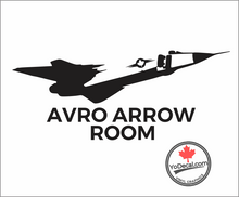 'Avro Arrow Room' Premium Vinyl Decal