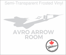 'Avro Arrow Room' Premium Vinyl Decal