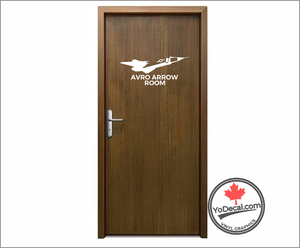 'Avro Arrow Room' Premium Vinyl Decal