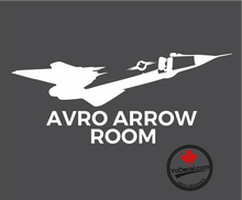 'Avro Arrow Room' Premium Vinyl Decal