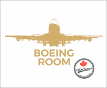 'Boeing Room' Premium Vinyl Decal