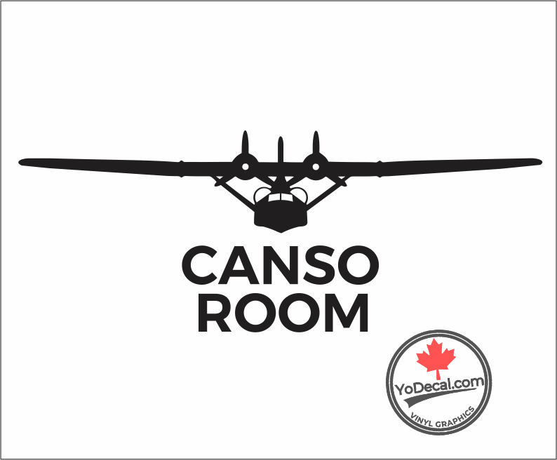 'Canso Room' Premium Vinyl Decal