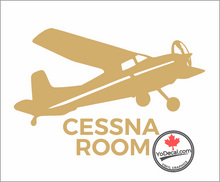 'Cessna Room' Premium Vinyl Decal