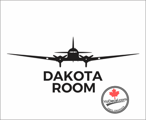 'Dakota Room' Premium Vinyl Decal