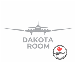 'Dakota Room' Premium Vinyl Decal