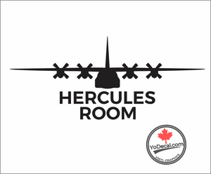 'Hercules Room' Premium Vinyl Decal