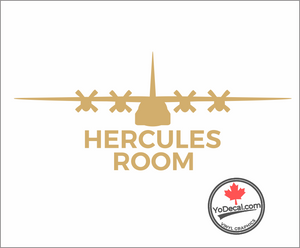 'Hercules Room' Premium Vinyl Decal