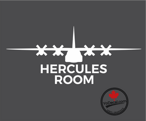 'Hercules Room' Premium Vinyl Decal