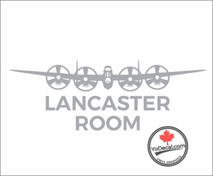 'Lancaster Room' Premium Vinyl Decal