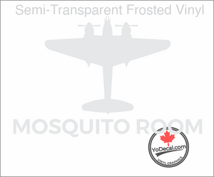 'Mosquito Room' Premium Vinyl Decal