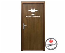 'Mosquito Room' Premium Vinyl Decal
