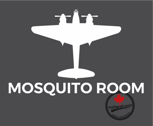 'Mosquito Room' Premium Vinyl Decal