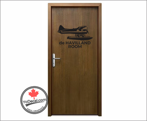 'de Havilland Room' Premium Vinyl Decal