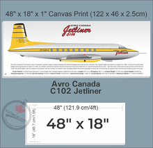 Avro Canada C102 Jetliner Canvas Print