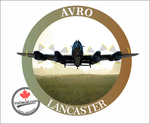 'Avro Lancaster Take Off' Premium Vinyl Decal / Sticker
