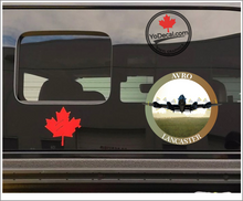 'Avro Lancaster Take Off' Premium Vinyl Decal / Sticker