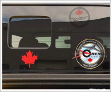'Orenda 14 Axial Flow Turbojet Engine CF-86 Sabre' Premium Vinyl Decal Sticker