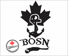 'Canadian BOSN Boatswain' Premium Vinyl Decal / Sticker