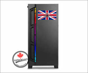 'Battle of Britain Spitfire Union Jack' Premium Vinyl Decal