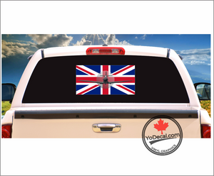 'Battle of Britain Spitfire Union Jack' Premium Vinyl Decal