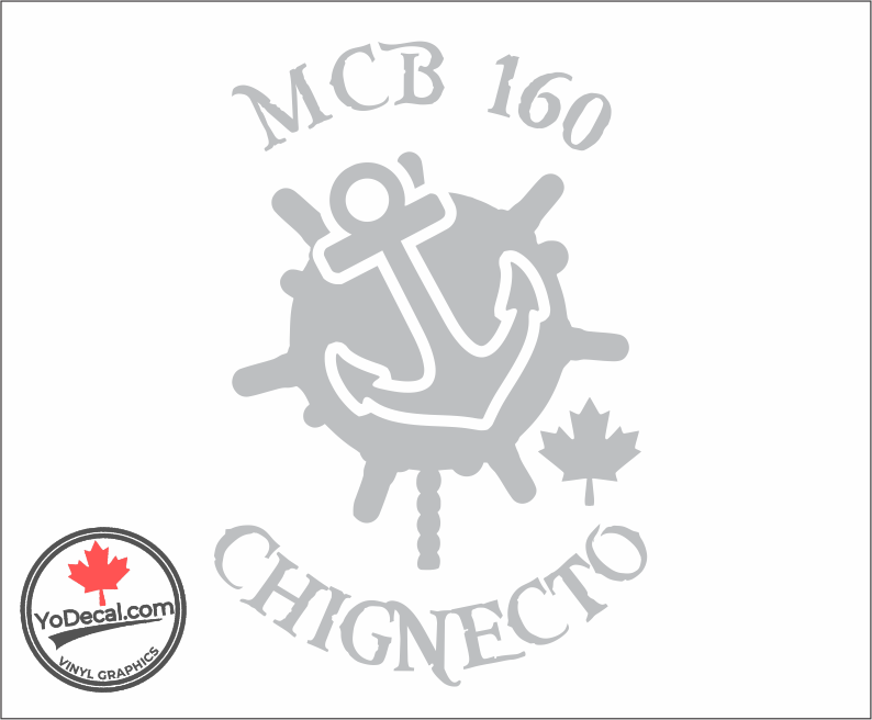 'MCB 160 Chignecto Minesweeper' Premium Vinyl Decal / Sticker – YoDecal.com