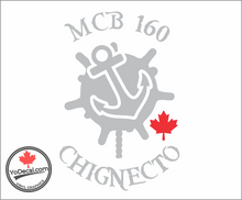 'MCB 160 Chignecto Minesweeper' Premium Vinyl Decal / Sticker